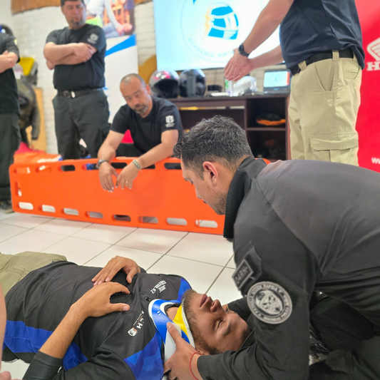 Primer respondedor en emergencias viales