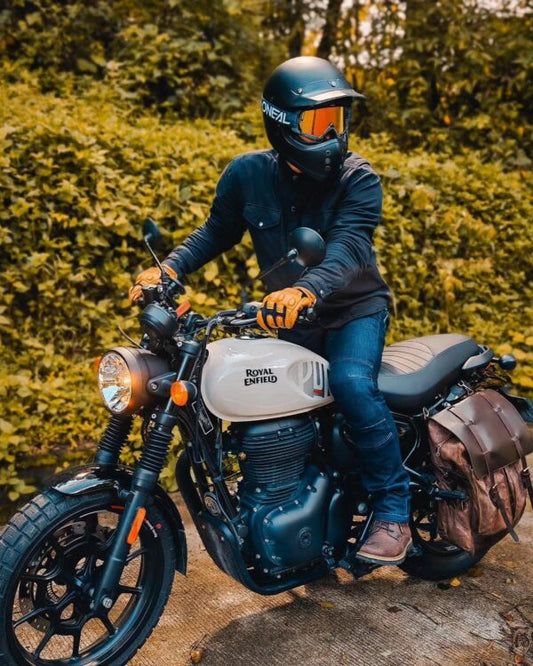 Camisa Protectora THE MOTOS®︎ «DENIM RIDER»™ BLACK