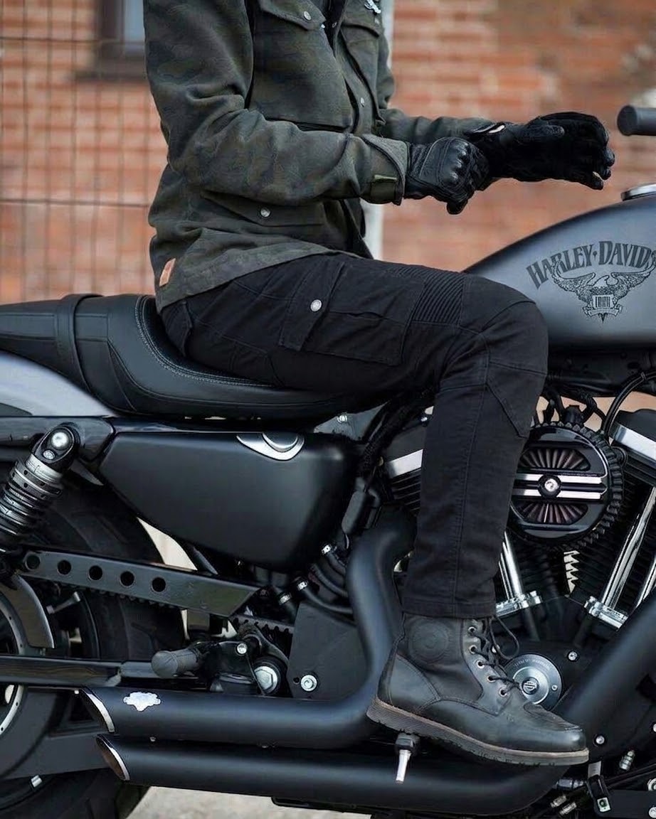 Pantalón Cargo Rider – Black