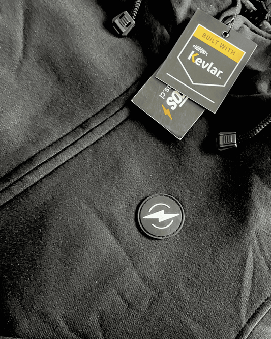 Poleron con protecciones «REBEL HOODIE RIDER»