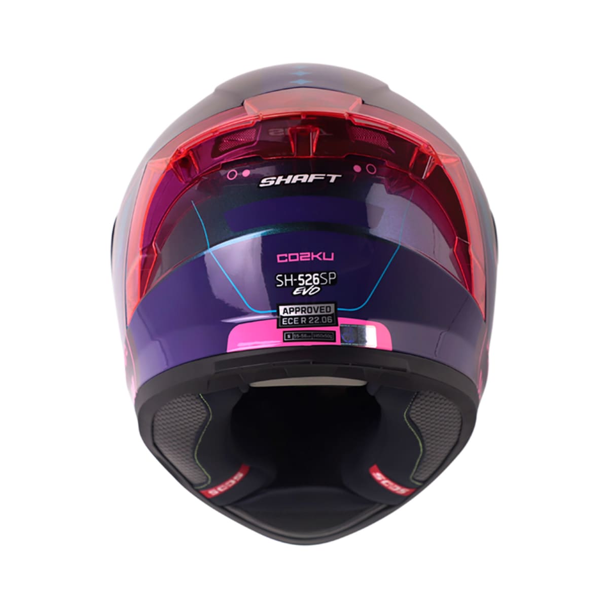 CASCO MOTO SHAFT 526SP / EVO COZKU CAMALEON FC INTEGRAL