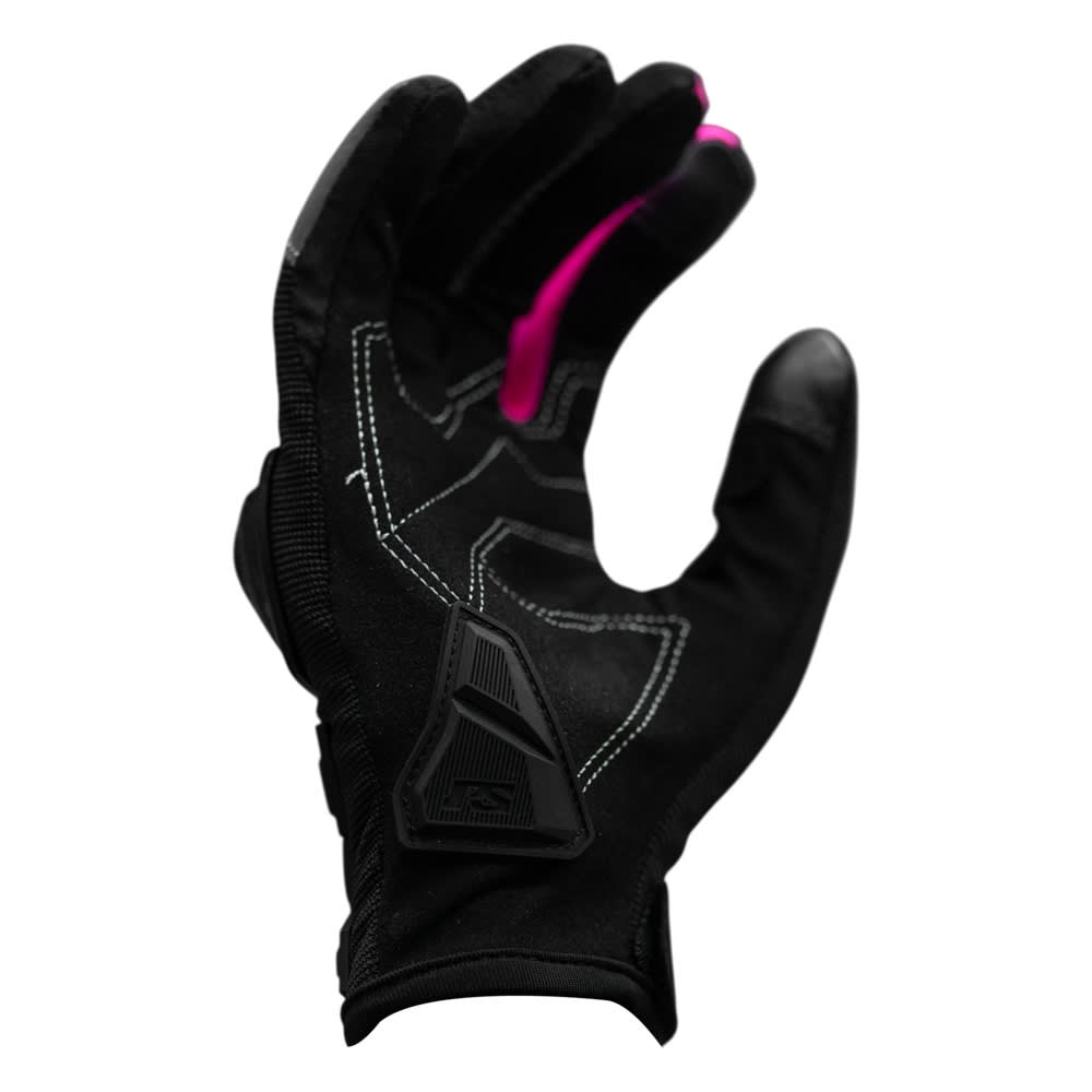 Guantes para moto RS Spurtt RS14 mujer ng/rosa