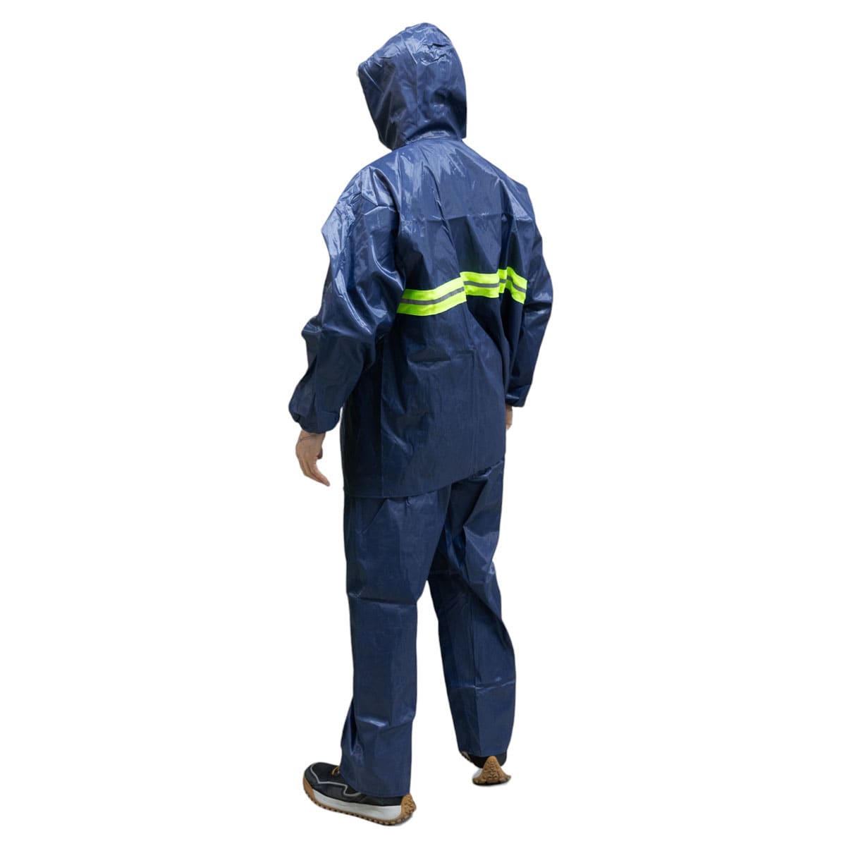 Traje impermeable para moto 2 piezas con capucha