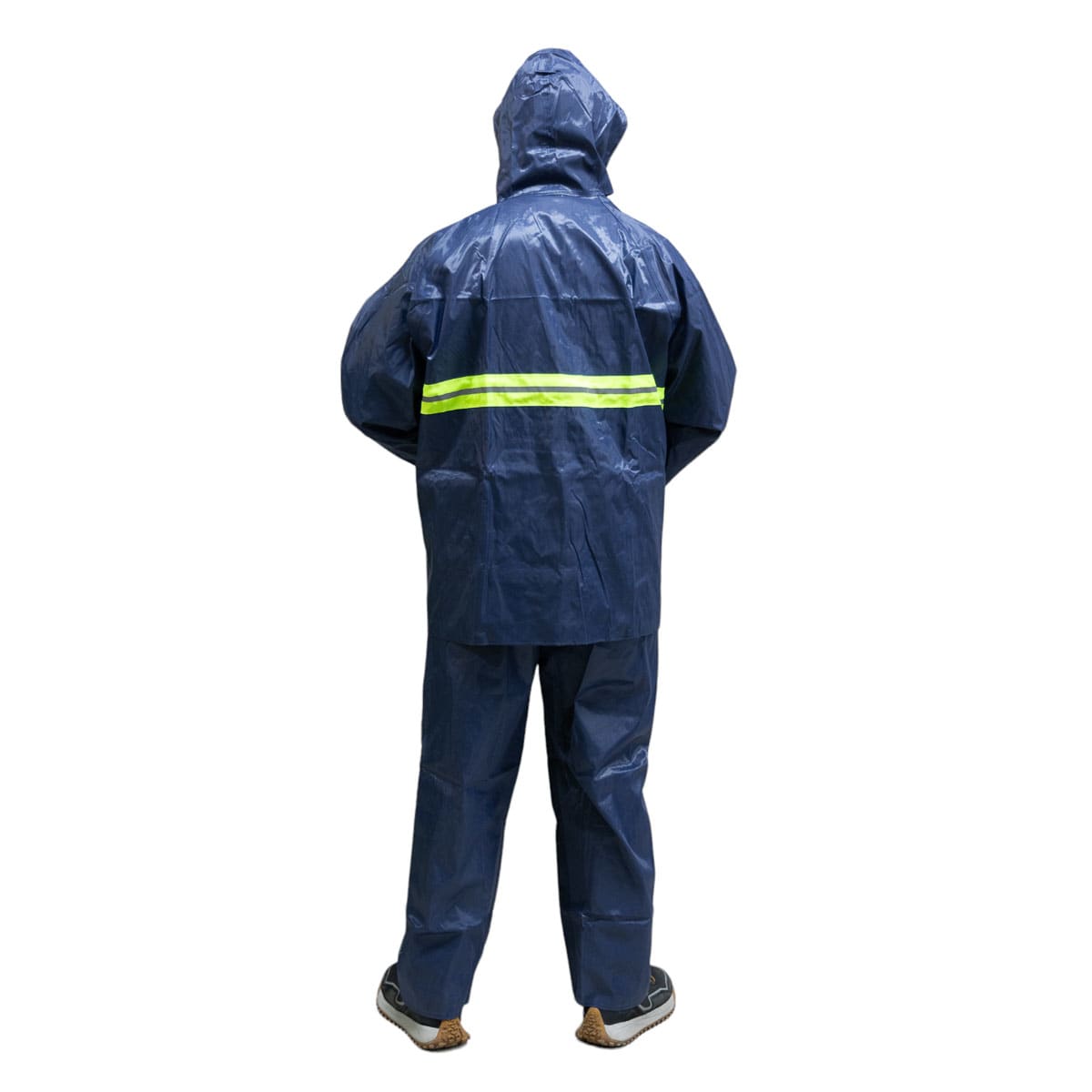 Traje impermeable para moto 2 piezas con capucha