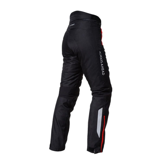 PANTALON LS2 CHART MUJER NEGRO ROJO