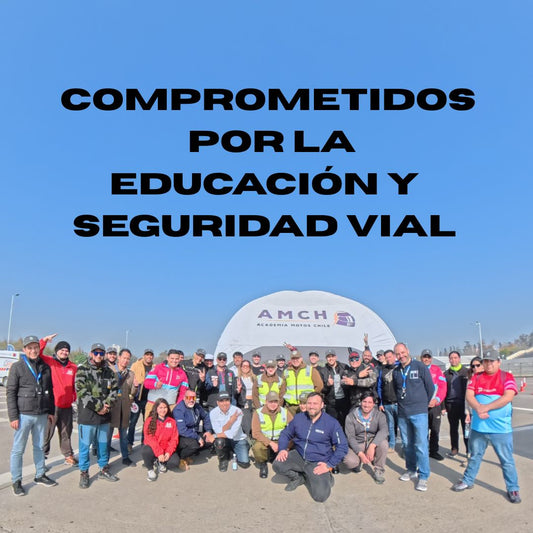 Conduce tú moto seguro: AMCH dice presente en una nueva jornada de educación vial