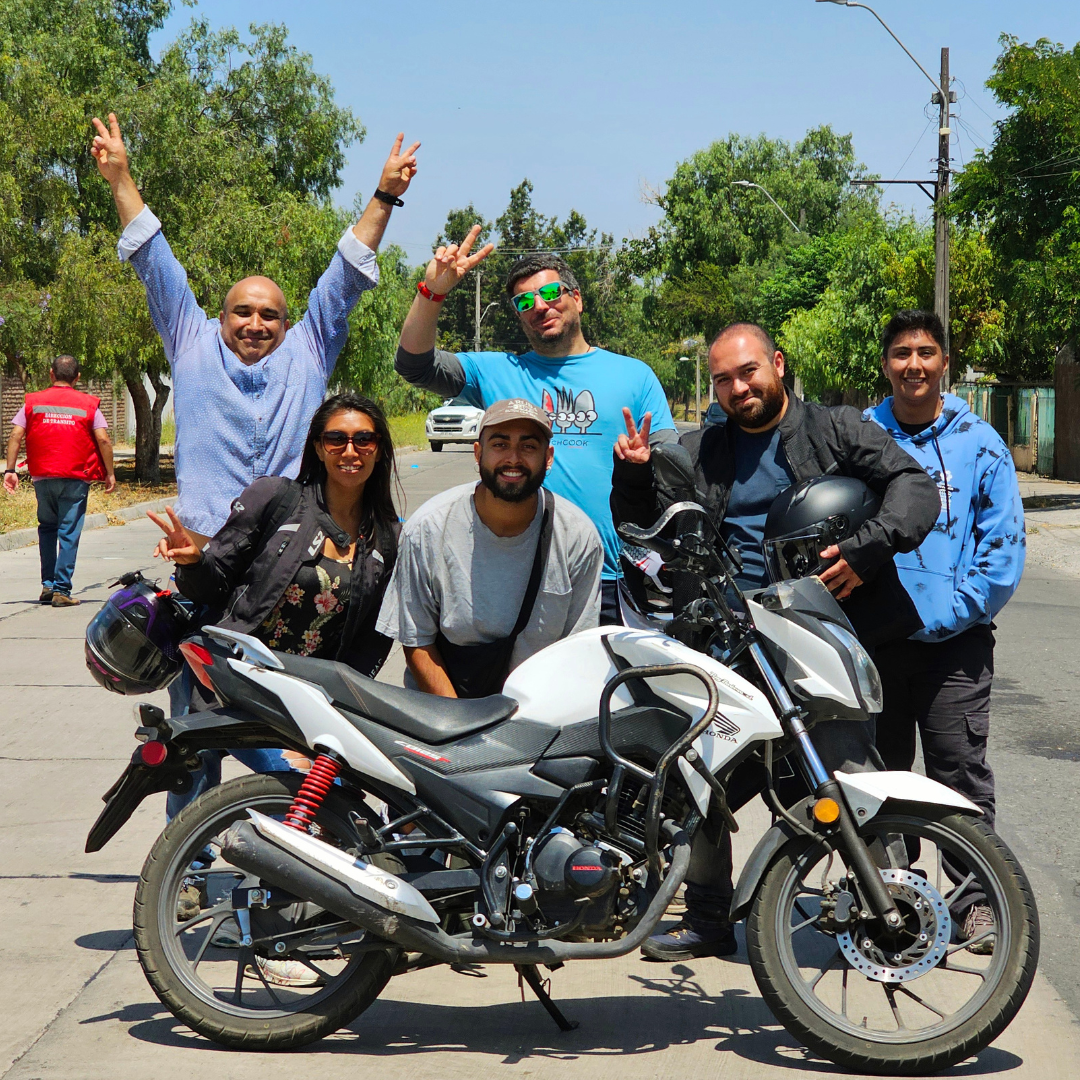 Examen licencia moto