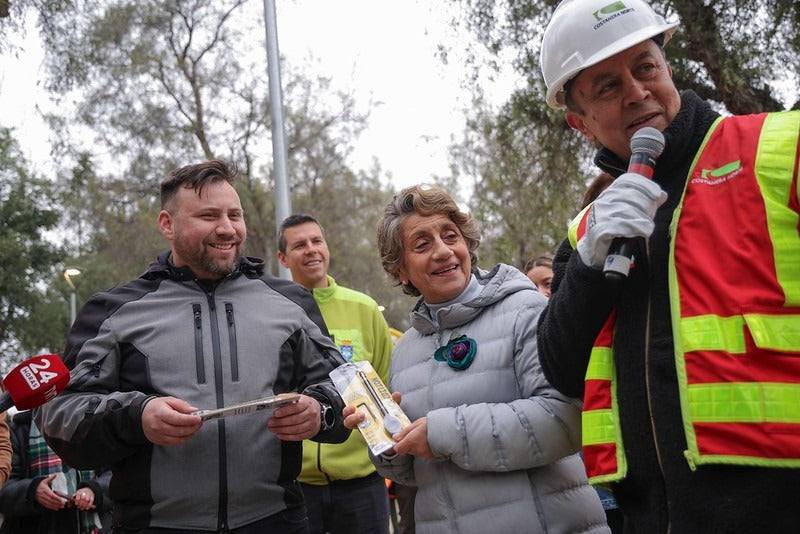 Presentes en el lanzamiento de la campaña del gobierno contra el hilo curado.