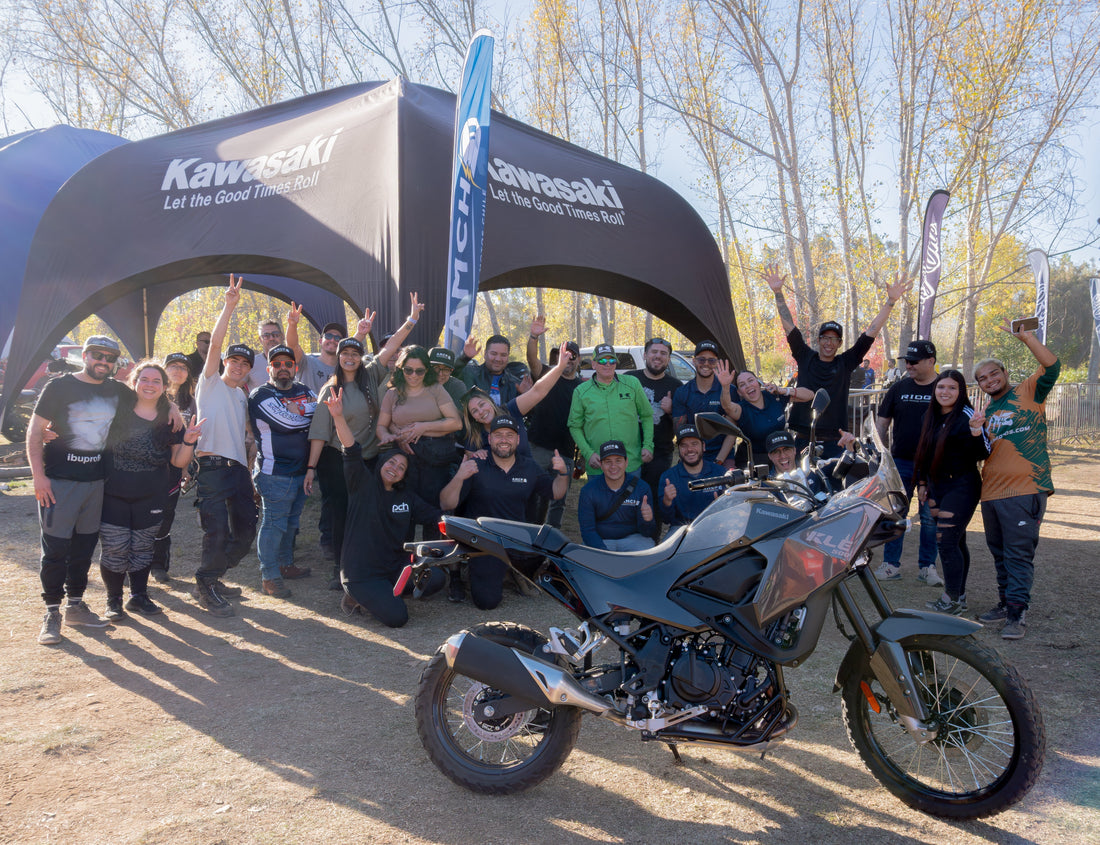 Academia Motos Chile lideró caravana oficial a la primera fecha de la Copa del Rey en Hacienda Picarquín
