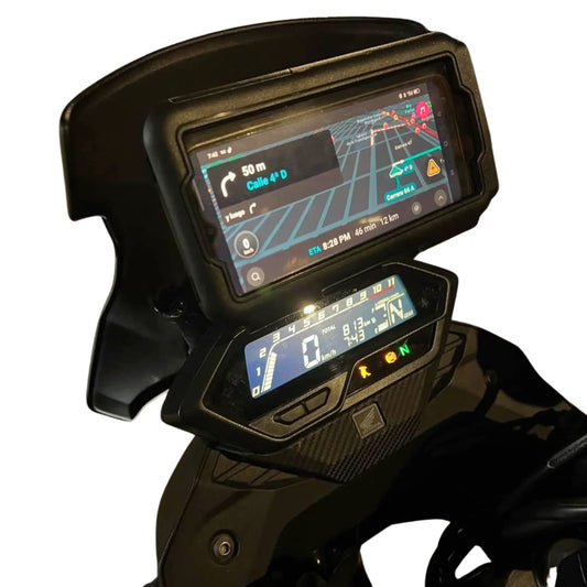 Regulador de parabrisas o Cúpula con Soporte de GPS - HONDA NX190