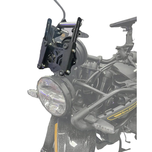 Soporte Elevador Parabrisas -soporte Gps Royal Himalayan 450