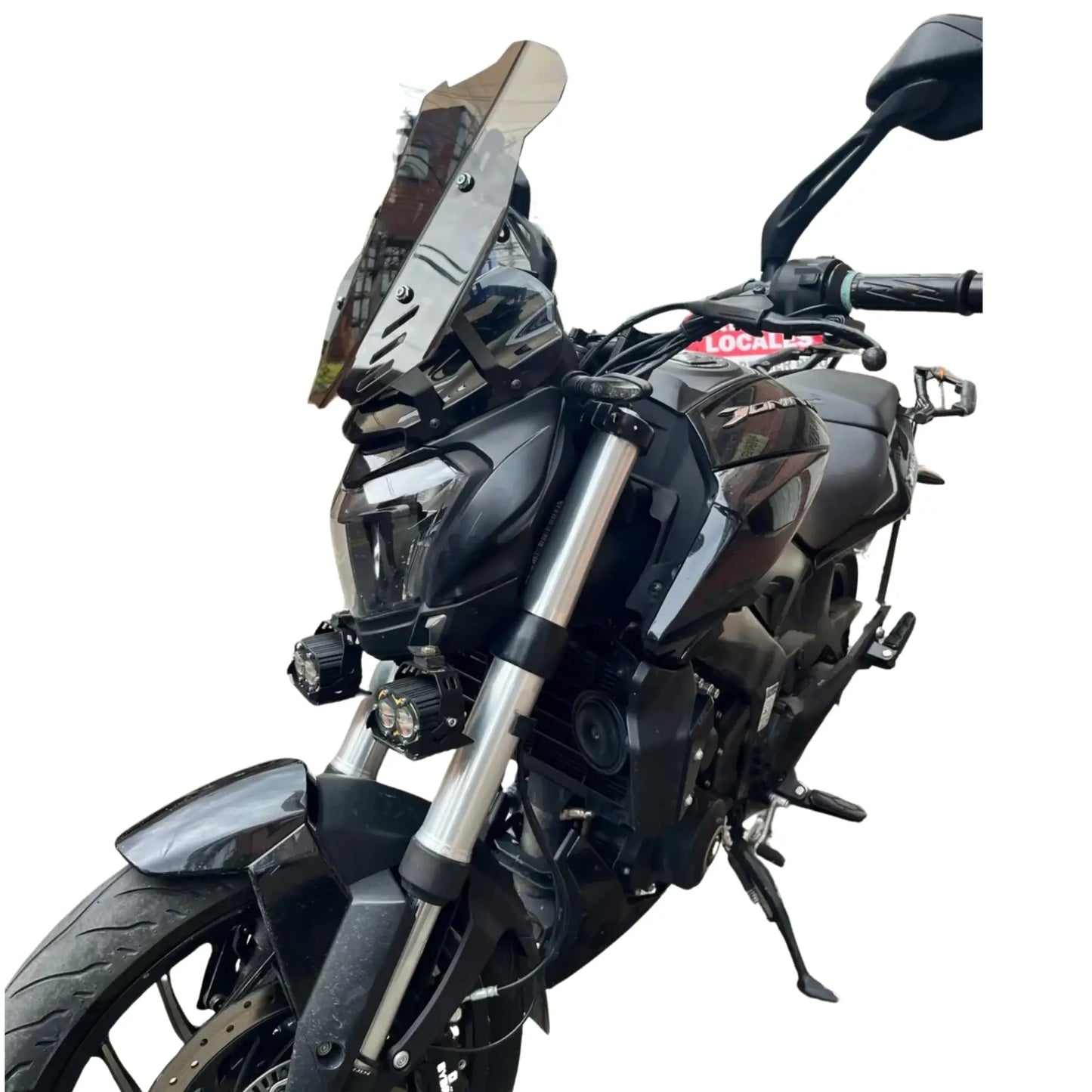 Soporte Elevador Parabrisas -soporte Gps Bajaj Dominar 250-400