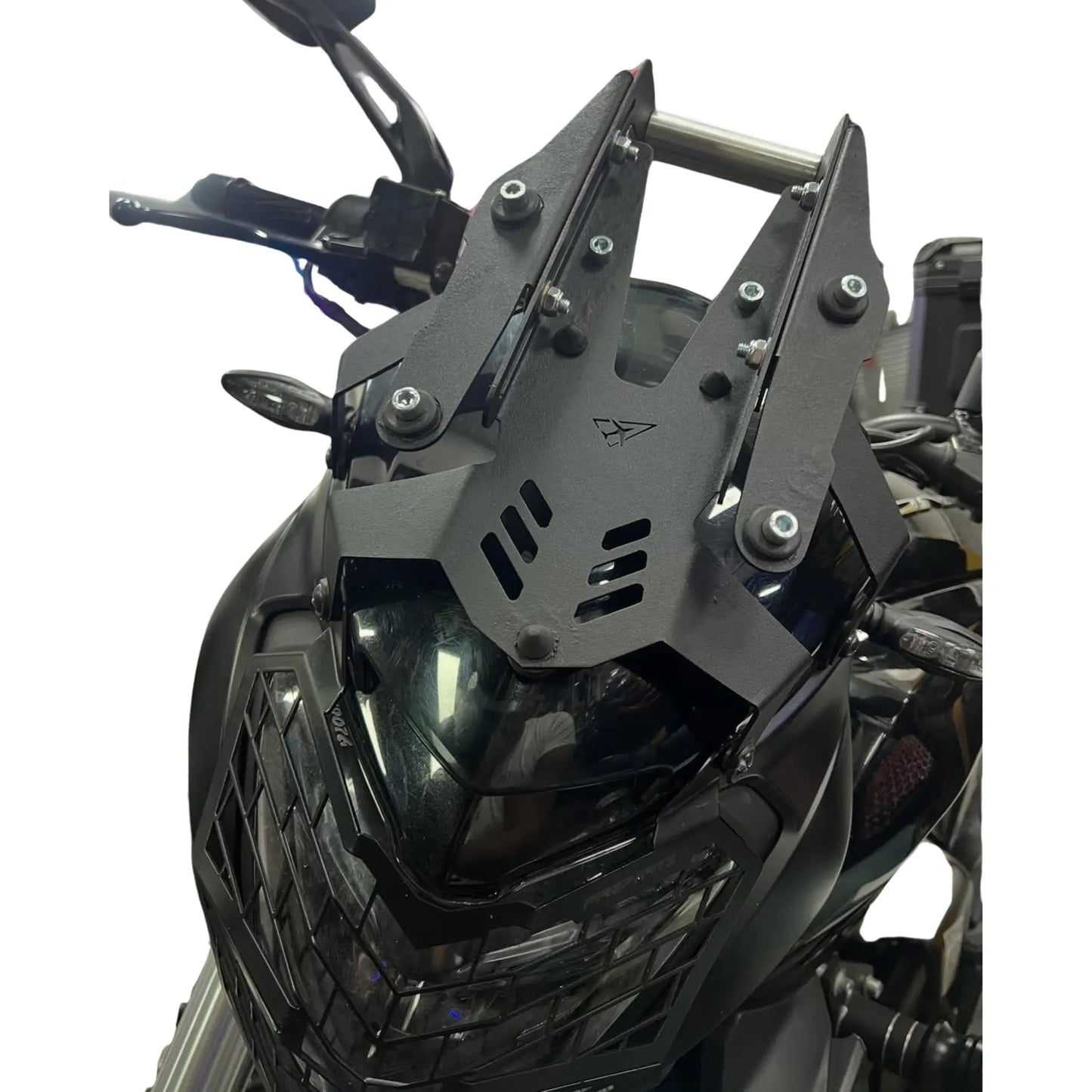 Soporte Elevador Parabrisas -soporte Gps Bajaj Dominar 250-400