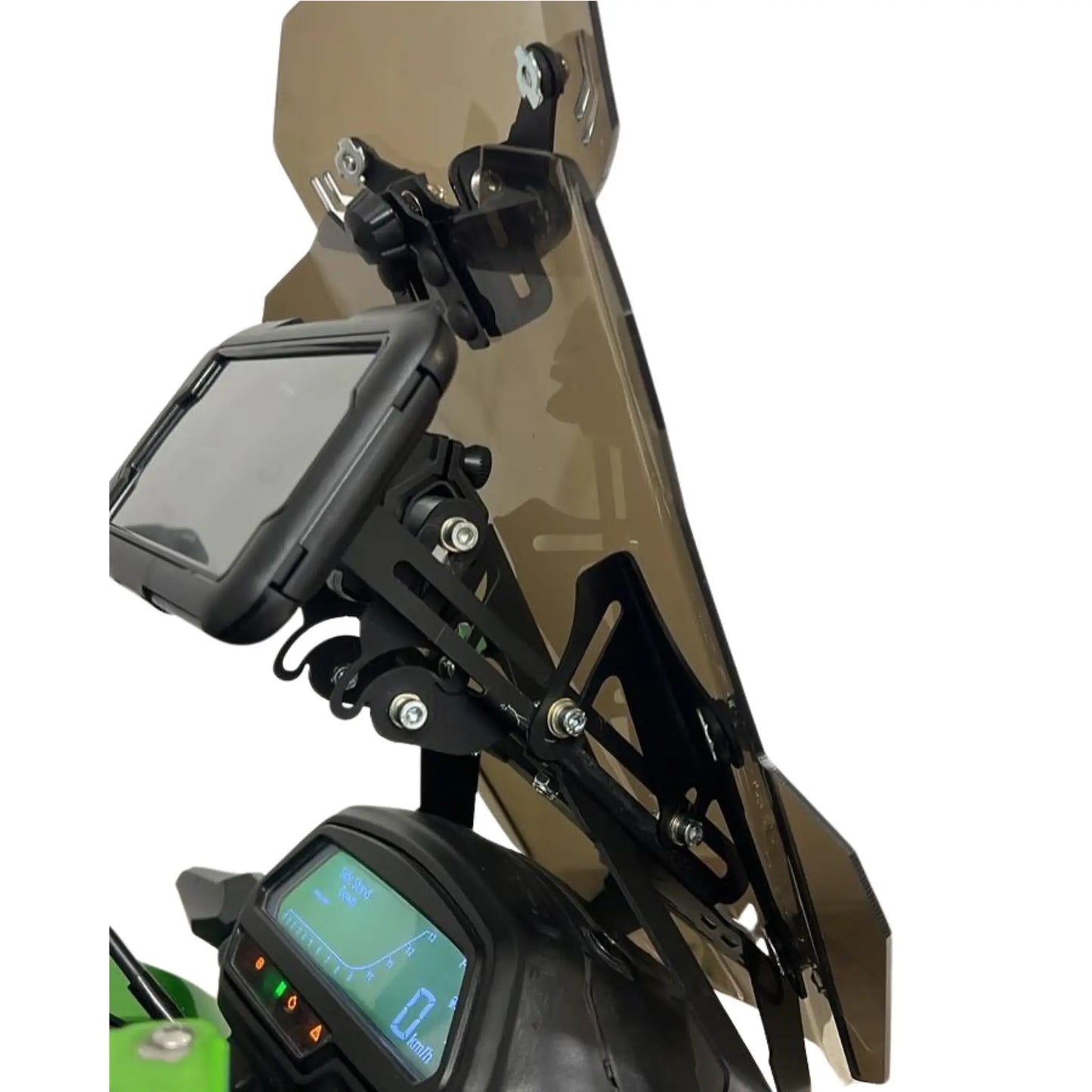 Soporte Elevador Parabrisas -soporte Gps Bajaj Dominar 250-400