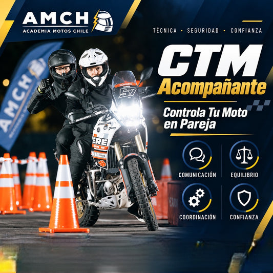 CTM – CONTROLA TU MOTO / Conducción con acompañante