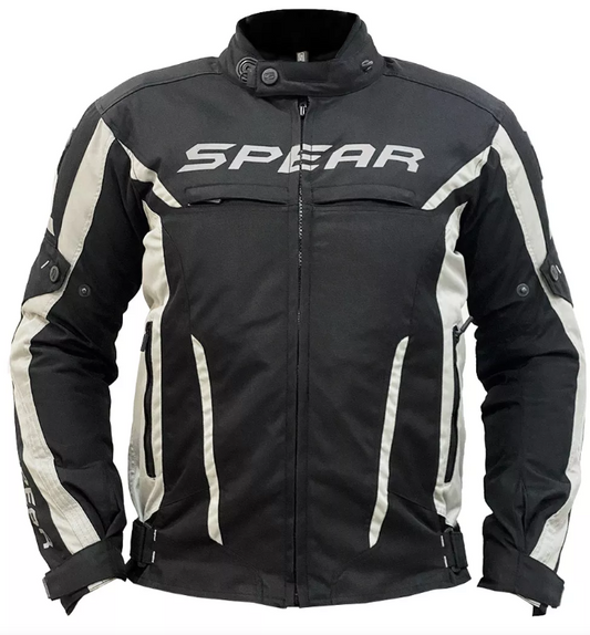 CHAQUETA DE MOTO SPEAR CONCORDE GRIS