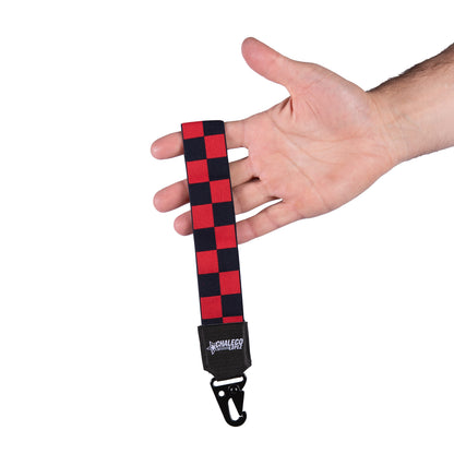 LANYARD ROJO/NEGRO