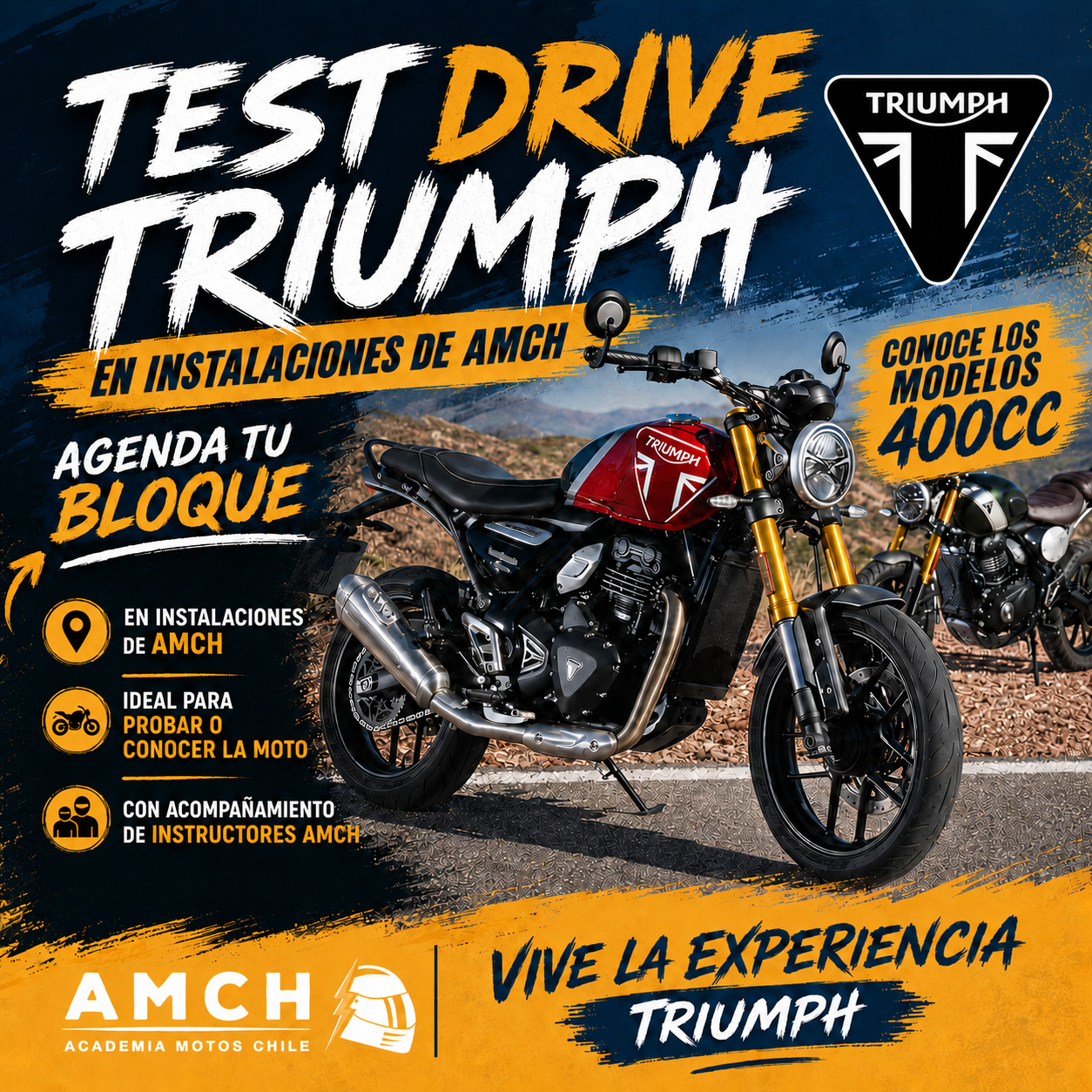 Test Drive Triumph en AMCH 30/05