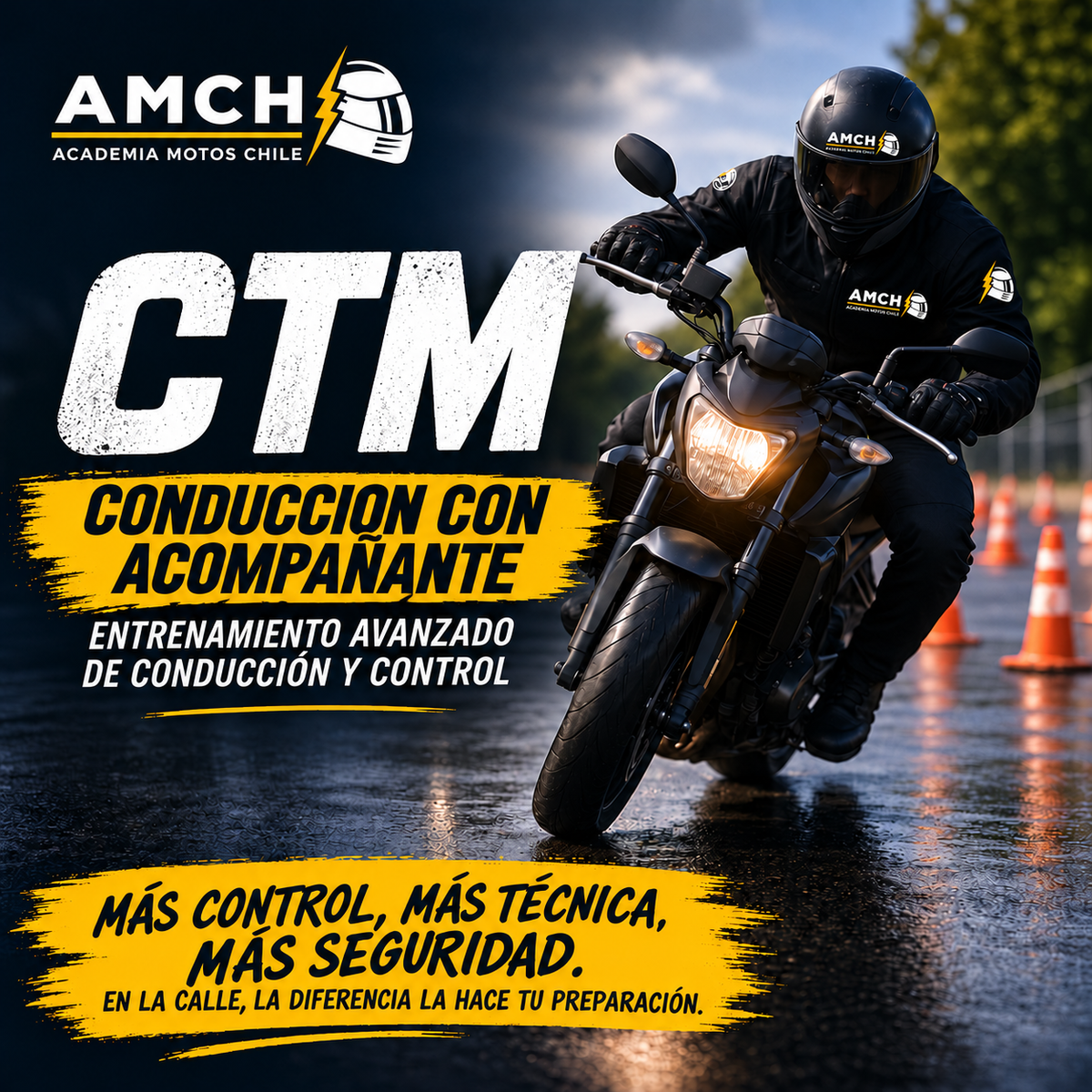 CTM – CONTROLA TU MOTO / Conducción con acompañante