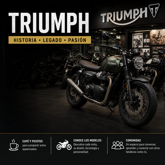 Noche Triumph: Charla + motos