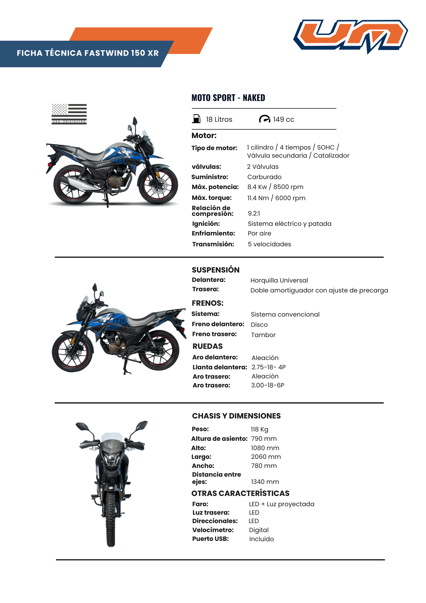 FASTWIND 150XR CROSSOVER / UMMOTOS