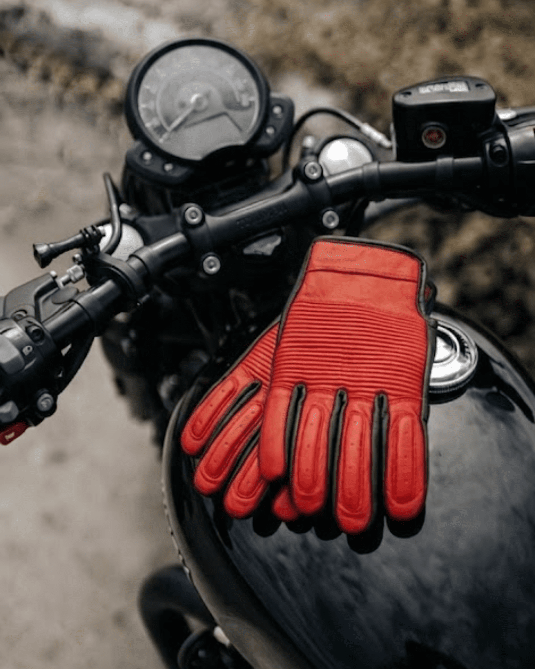 RIDER Gloves Red — Women