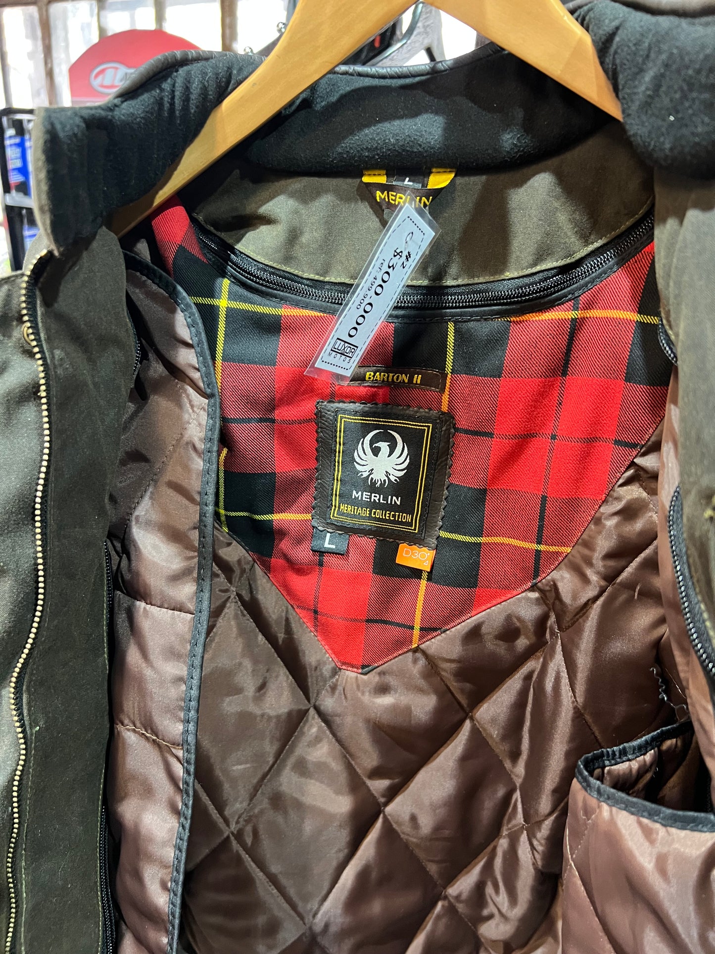Chaqueta Merlin Barton II – Café (Talla L)