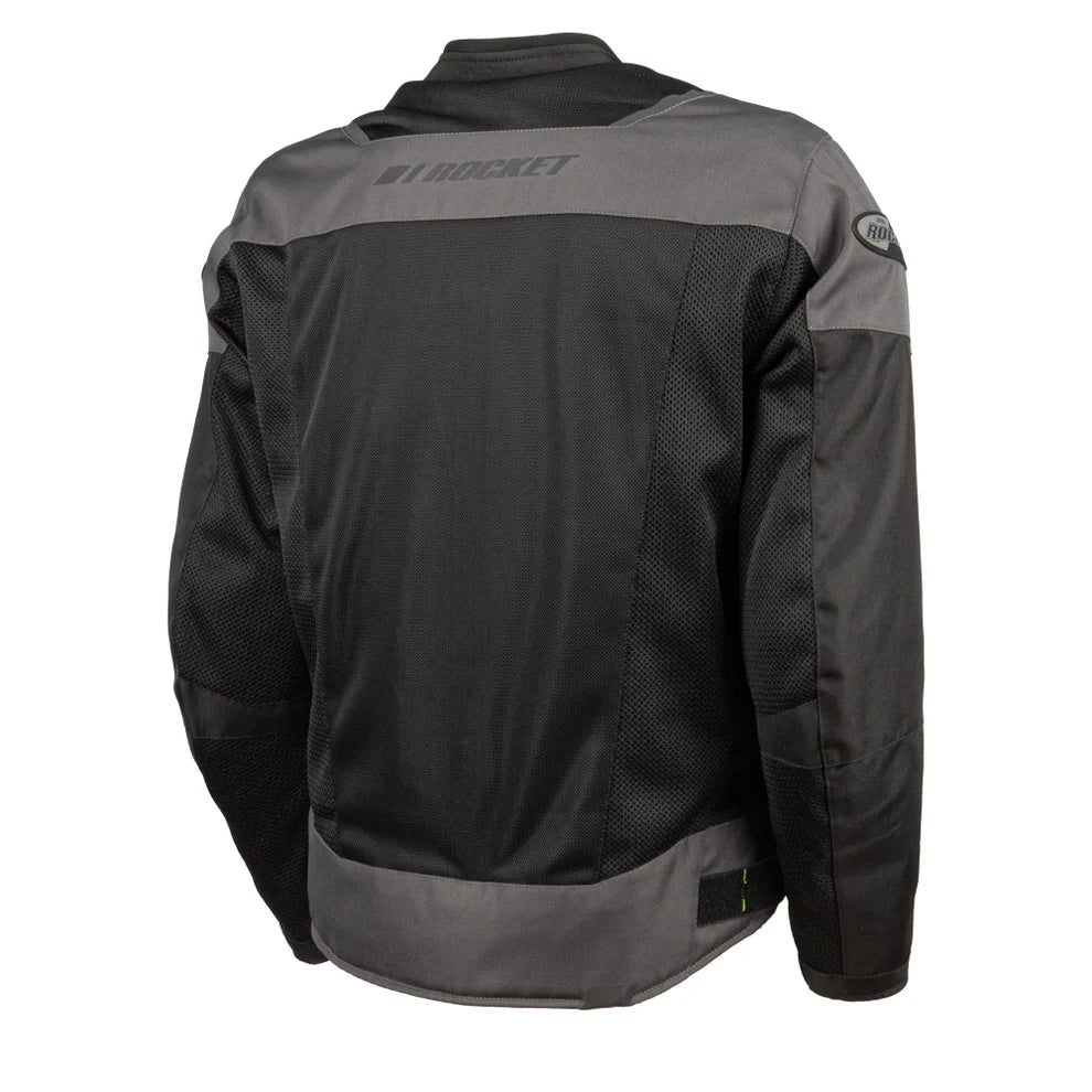 Chaqueta Ion Mesh Gris Neon Men