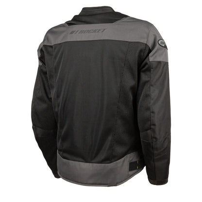 Chaqueta Ion Mesh Gris Neon Men