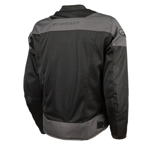 Chaqueta Ion Mesh Gris Neon Men