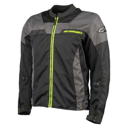 Chaqueta Ion Mesh Gris Neon Men
