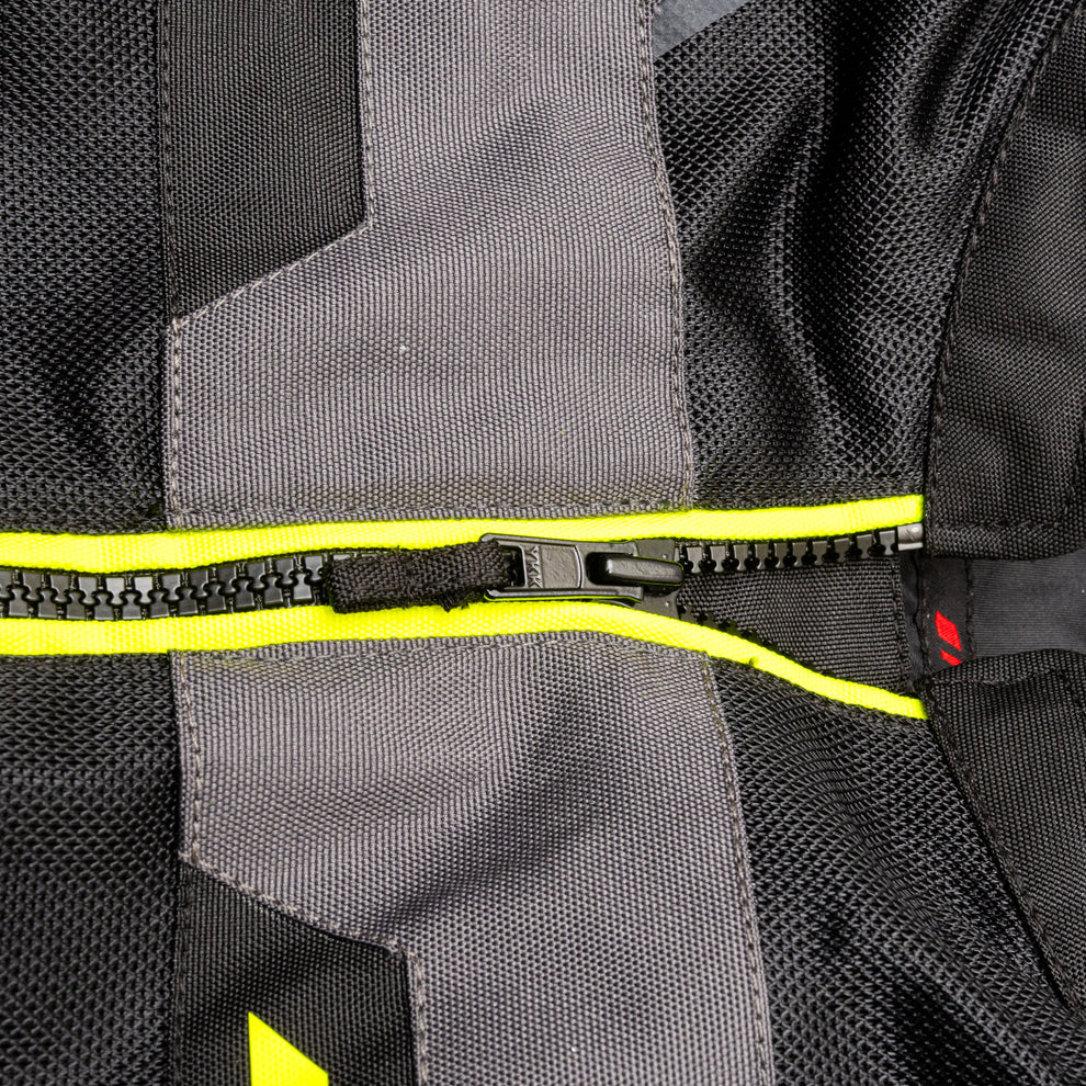 Chaqueta Ion Mesh Gris Neon Men