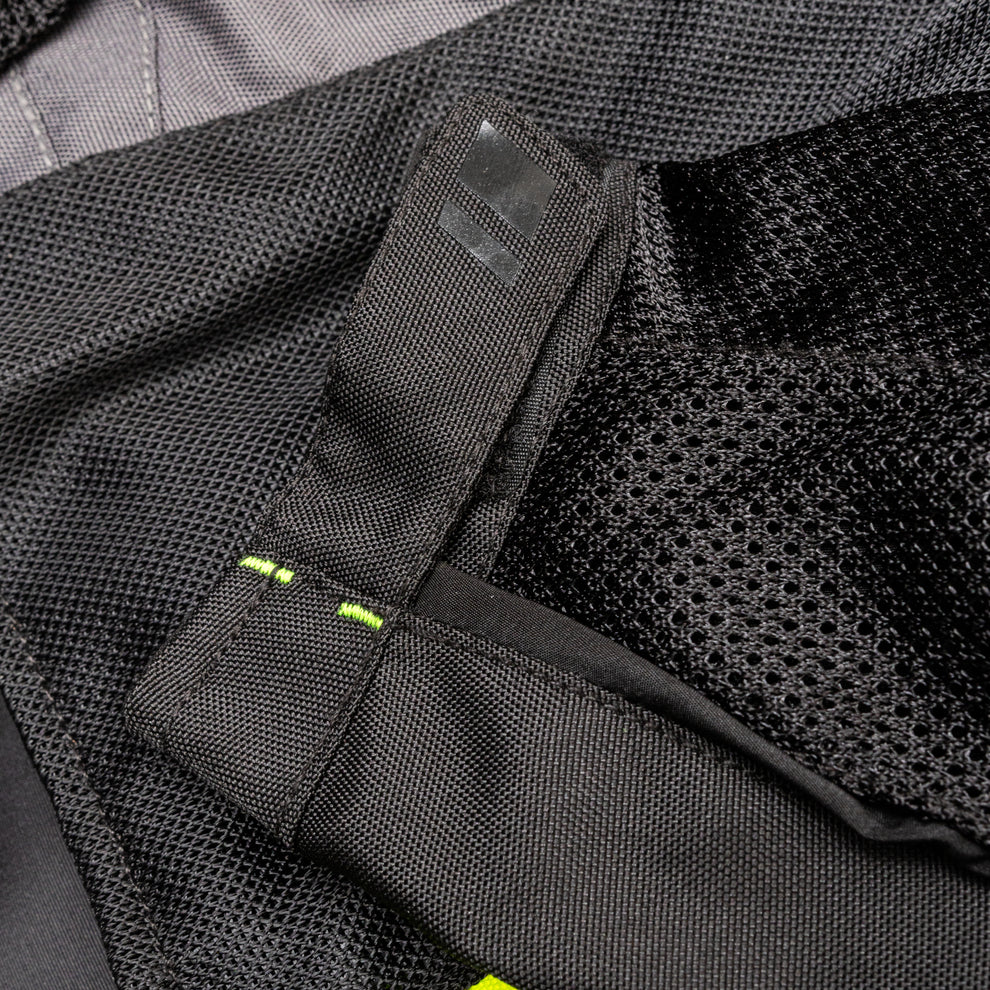 Chaqueta Ion Mesh Gris Neon Men
