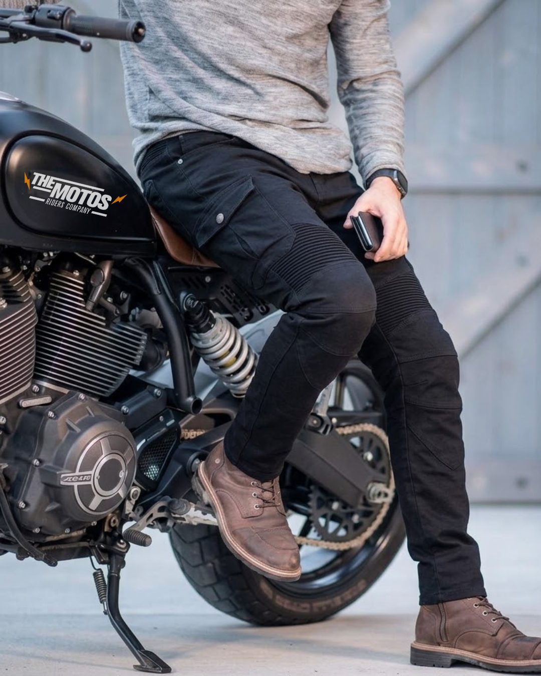 Pantalón Cargo Rider – Black
