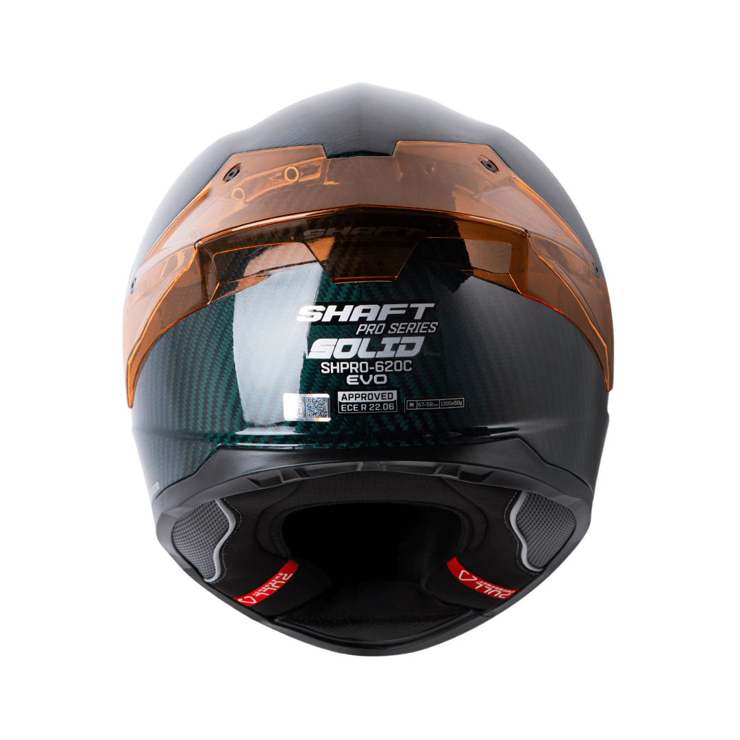 Casco moto Shaft pro 620c Camaleon fibra carbono
