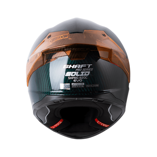 Casco moto Shaft pro 620c Camaleon fibra carbono