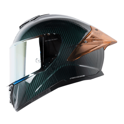 Casco moto Shaft pro 620c Camaleon fibra carbono
