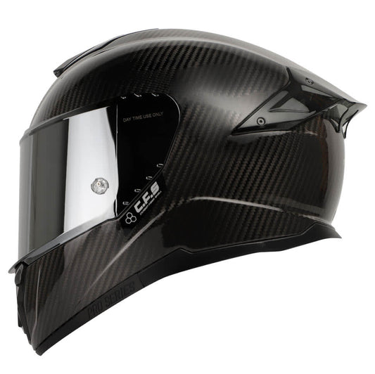 Casco moto Shaft pro 620c evo fibra de carbono integral solid 3k carbon negro solido
