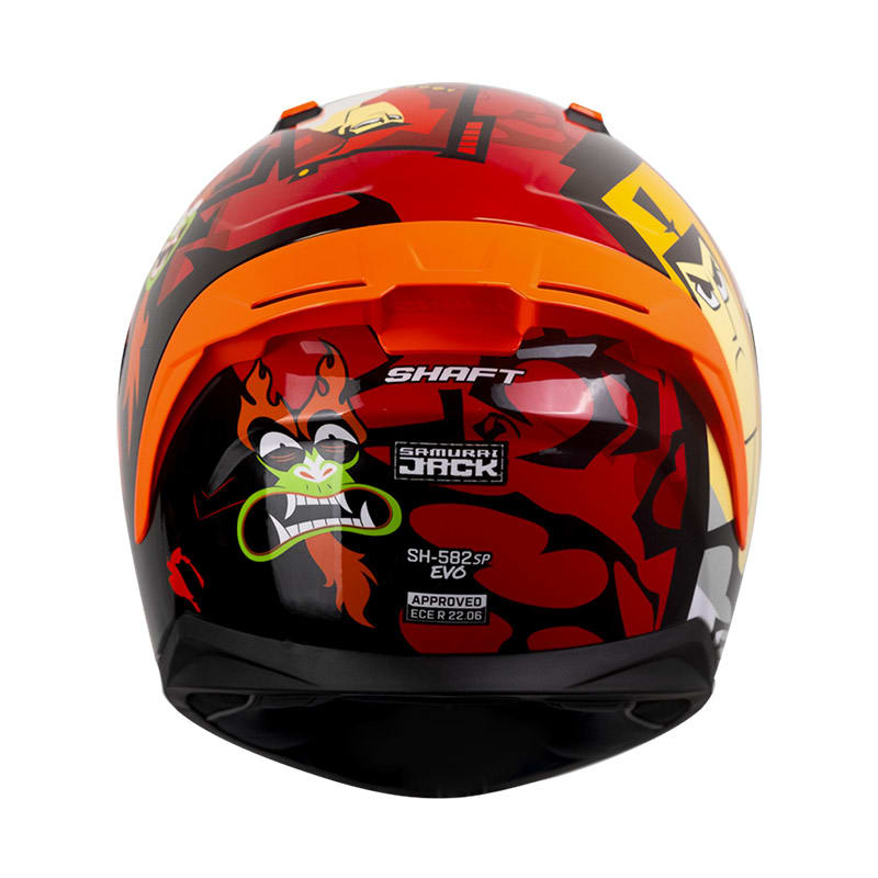 CASCO MOTO SHAFT 582SP EVO SAMURAI JACK / EDICION LIMITADA