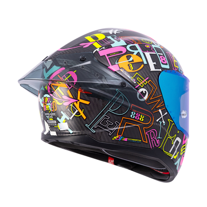 Casco moto Shaft pro 620c evo carbon 888 AGUDELO edición limitada (V/SV)