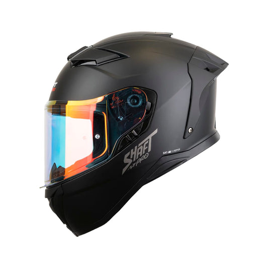 Casco moto shaft pro 606sp solid ng rj integral con sun visor (V/SV)