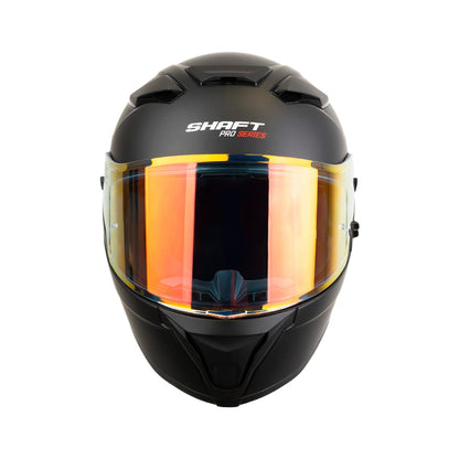 Casco moto shaft pro 606sp solid ng rj integral con sun visor (V/SV)