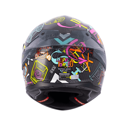 Casco moto Shaft pro 620c evo carbon 888 AGUDELO edición limitada (V/SV)