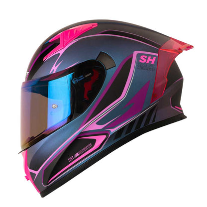 CASCO MOTO SHAFT 526SP EVO SPECTER CAMALEON ROSA INTEGRAL