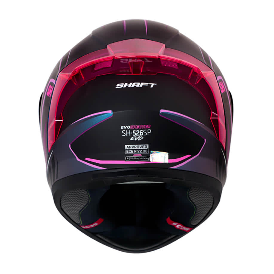 CASCO MOTO SHAFT 526SP EVO SPECTER CAMALEON ROSA INTEGRAL