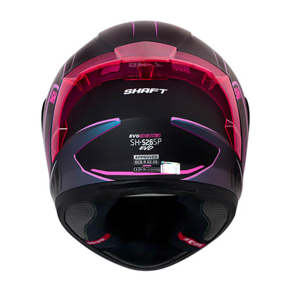 CASCO MOTO SHAFT 526SP EVO SPECTER CAMALEON ROSA INTEGRAL