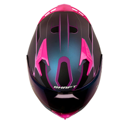 CASCO MOTO SHAFT 526SP EVO SPECTER CAMALEON ROSA INTEGRAL