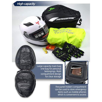 Bolso de cola para moto motocentric expandilbe de 15 a 25 litros 11-mc-0102