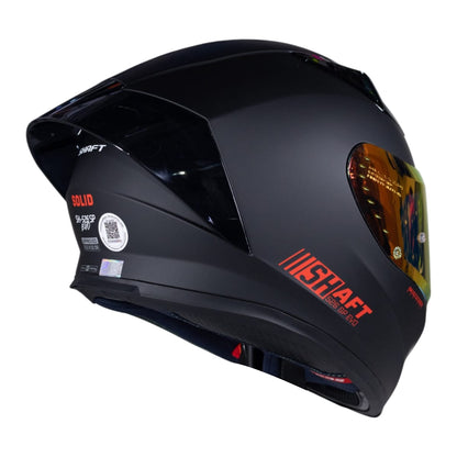 CASCO MOTO SHAFT 526SP NEGRO ROJO