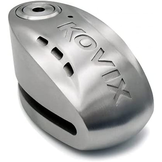 Candado disco para moto kovix knx15 acero inoxidable alarma